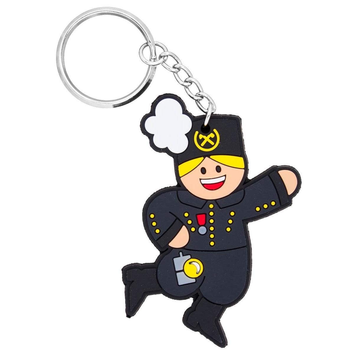 Folkstar - rubber keychain UPPER SILESIAN boy, 1 piece