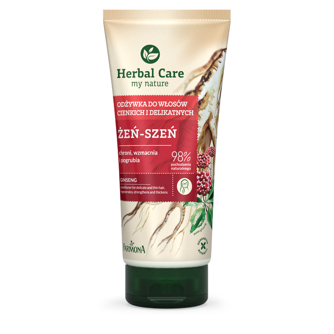Herbal Care – Ginseng Conditioner for Fine and Delicate Hair, Net Wt: 6.76 fl oz (200 ml)