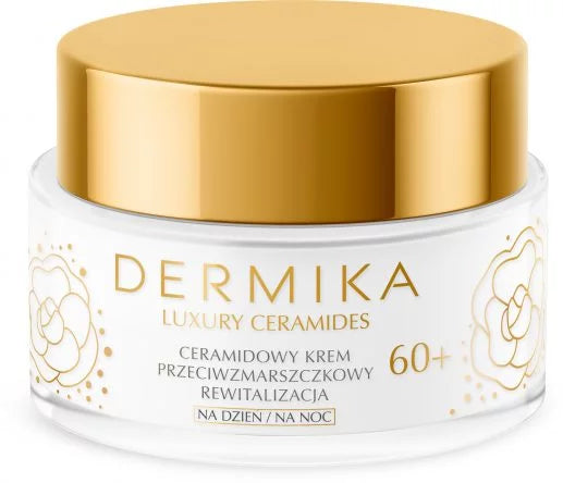 Dermika Luxury Ceramides - Revitalization - Anti-Wrinkle Day & Night Cream 60+ – 1.69 fl oz (50 ml)