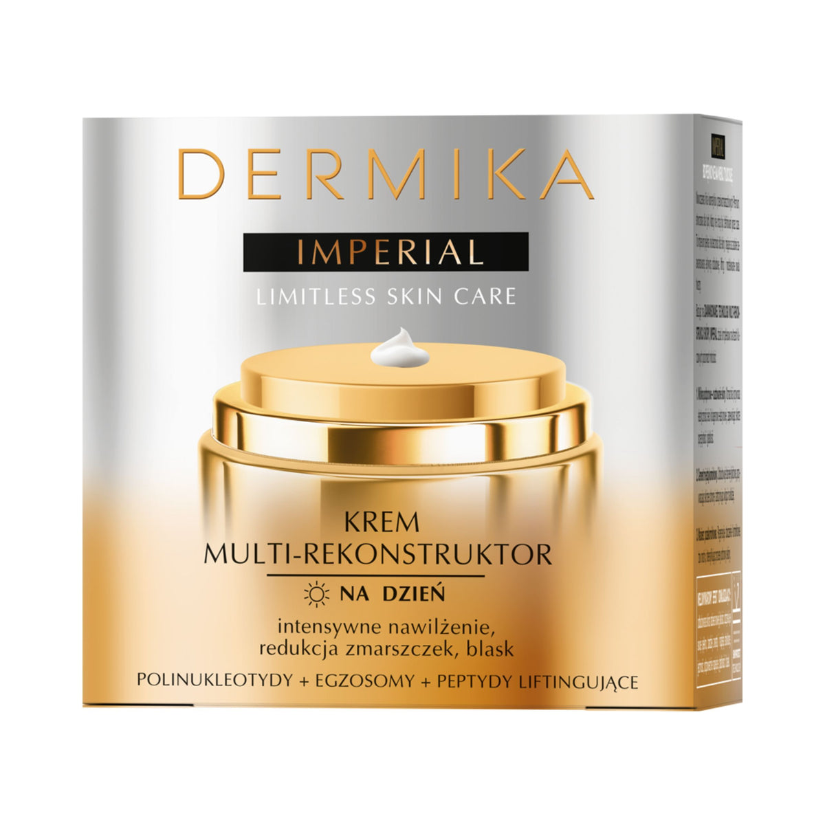 Dermika Imperial – Multi-Reconstructor Day Cream, Net Wt: 1.69 fl oz (50 ml)