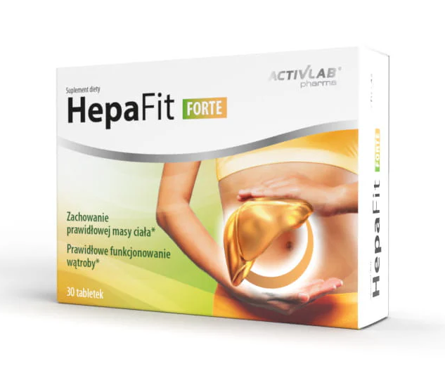 Activlab Pharma HepaFit Forte – Liver Function & Weight Management Support, 30 Tablets
