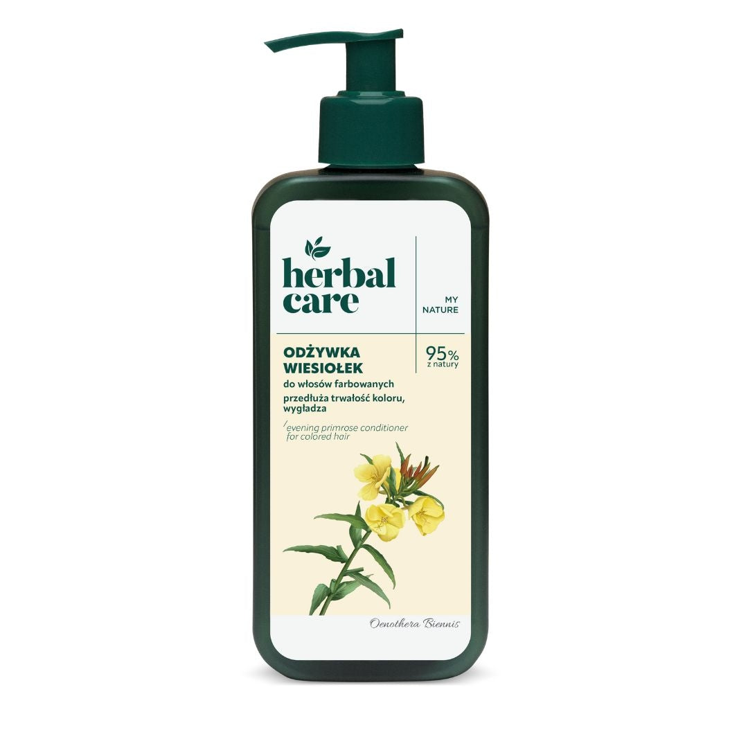 Herbal Care – Evening Primrose Conditioner for Color-Treated Hair, Net Wt: 6.76 fl oz (200 ml)