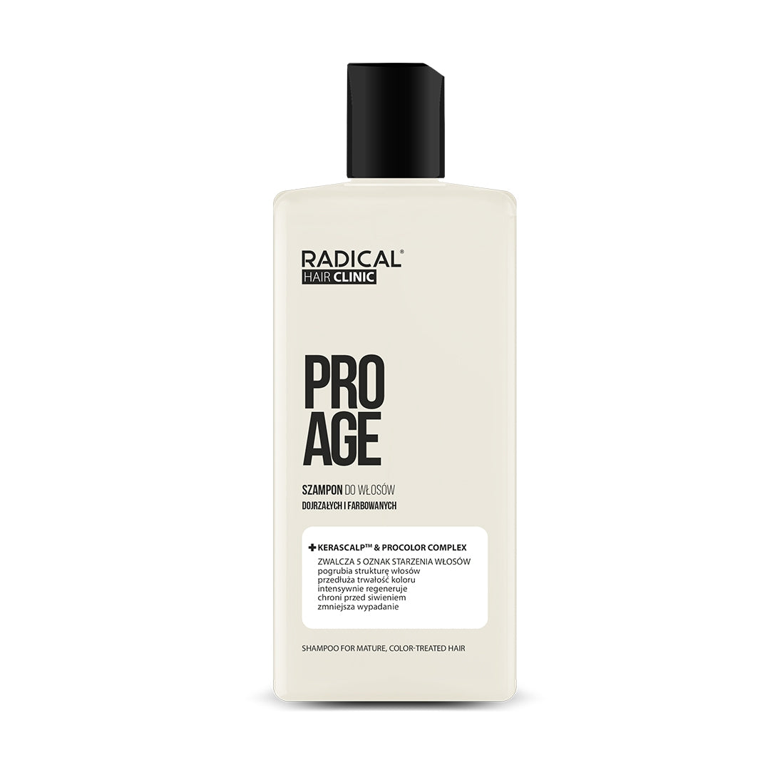 Radical Hair Clinic Pro Age – Shampoo for Mature and Color-Treated Hair, Net Wt: 10.14 fl oz (300 ml)