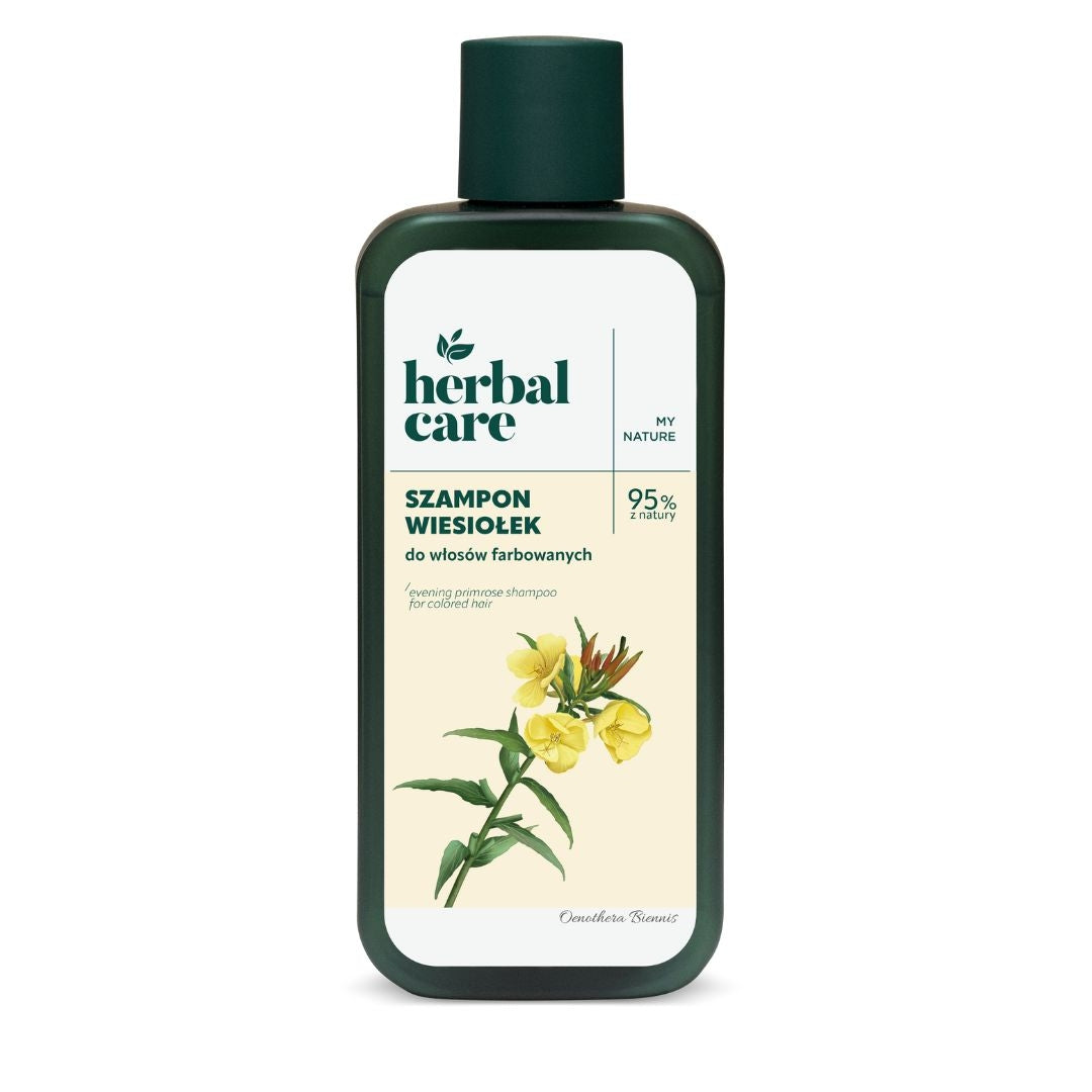 Herbal Care – Evening Primrose Shampoo for Color-Treated Hair, Net Wt: 11.15 fl oz (330 ml)